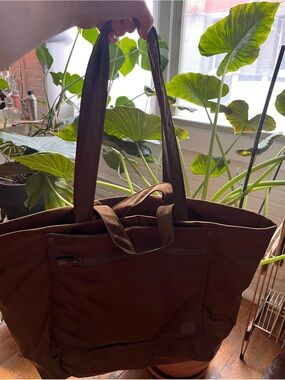 Madewell Olive Bronze Tote Bag